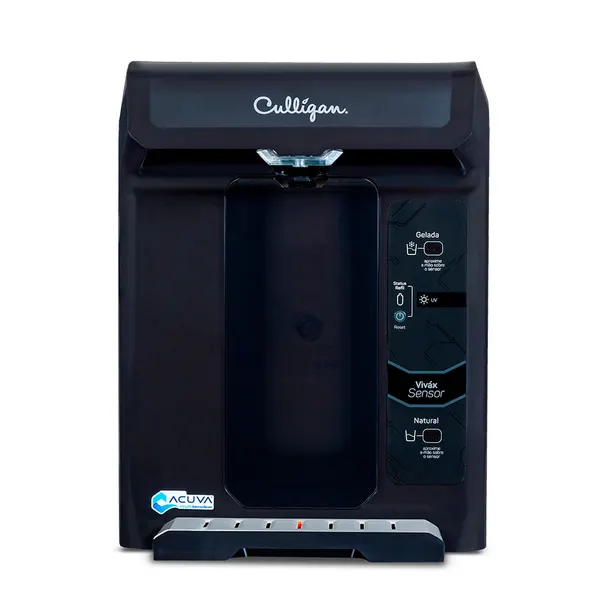 Purificador de Água Vivax Sensor UV Preto - Culligan | Loja Oficial de purificador de água e filtros