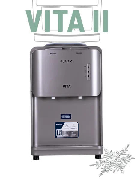 Bebedouro Purific Vita II Prata